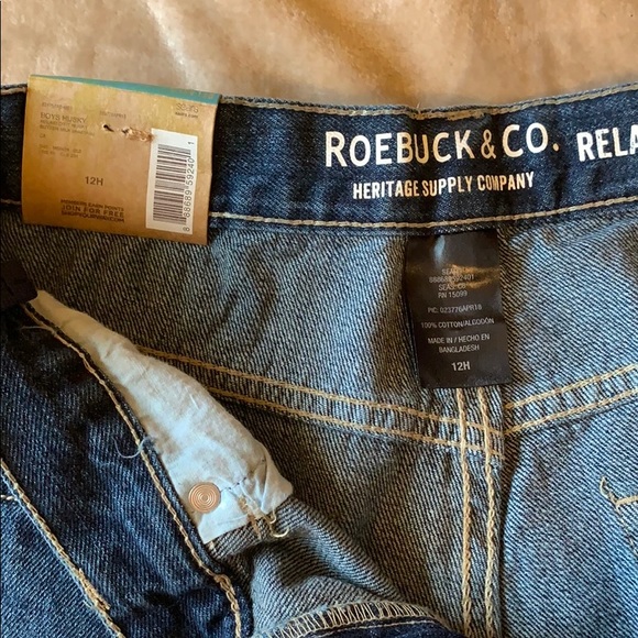 Boys Roebuck and Company Size 12H denim jeans - Picture 3 of 4
